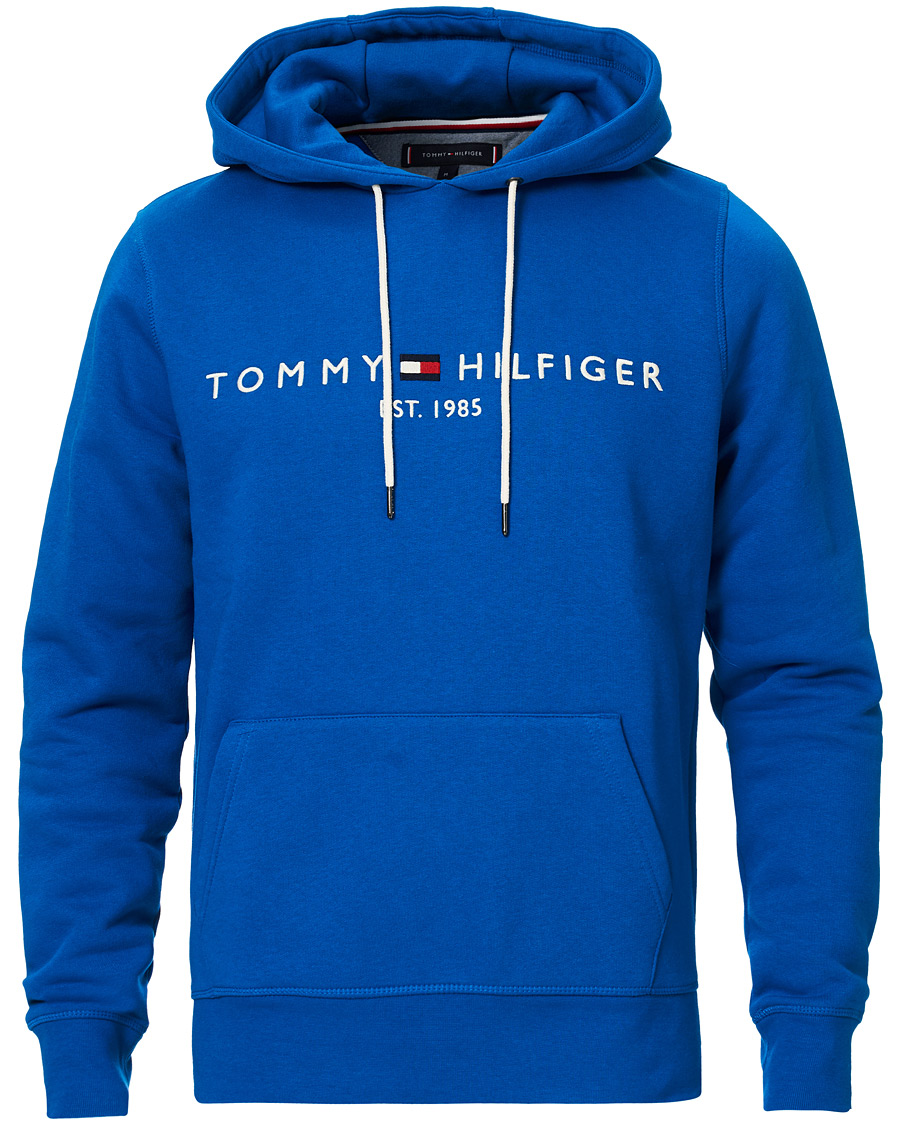 Herre | Gensere | Tommy Hilfiger | Logo Hoodie Regatta Blue