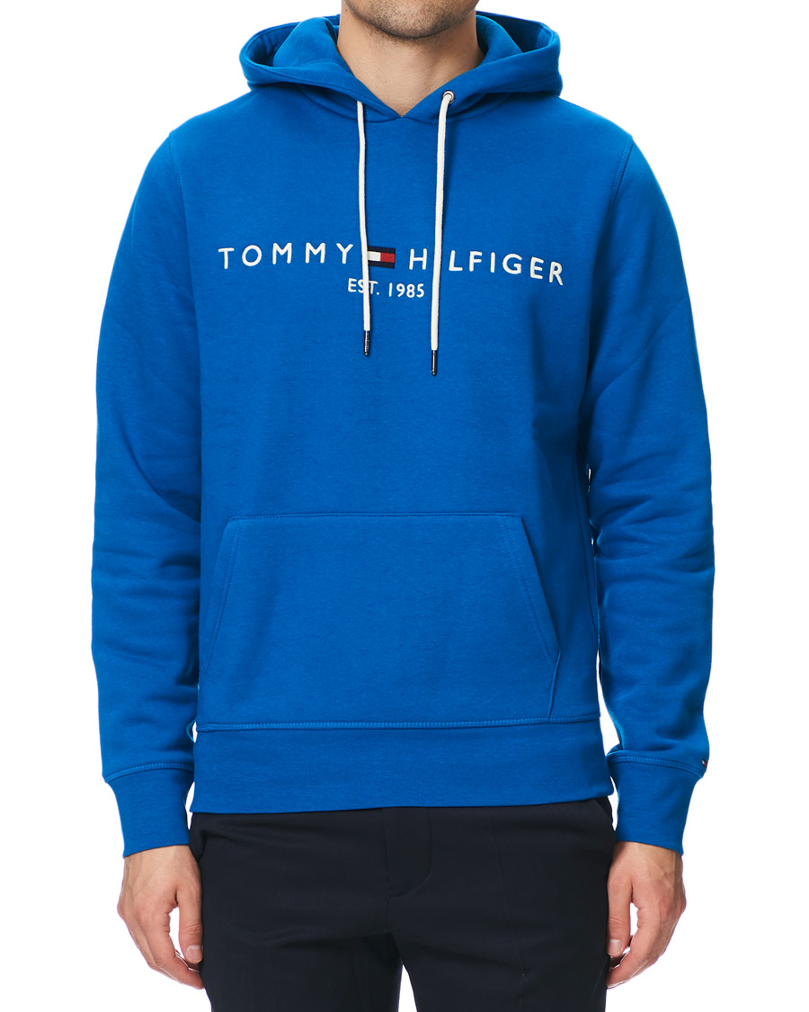 Herre | Gensere | Tommy Hilfiger | Logo Hoodie Regatta Blue