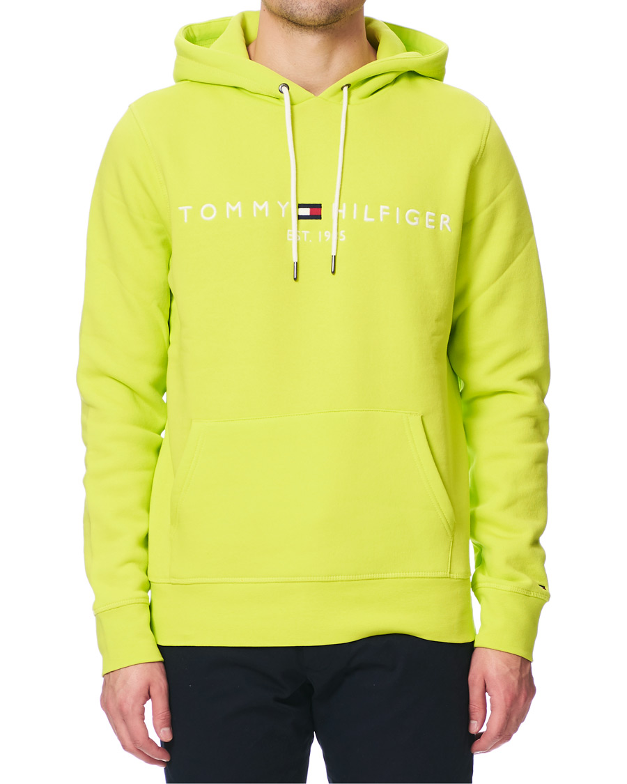 Herre | Gensere | Tommy Hilfiger | Logo Hoodie Lemon Lime