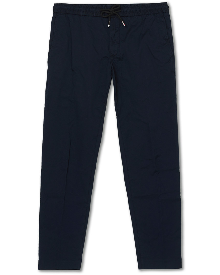 Herre | Bukser | Tommy Hilfiger | Summer Twill Flex Drawstring Trousers Desert Sky