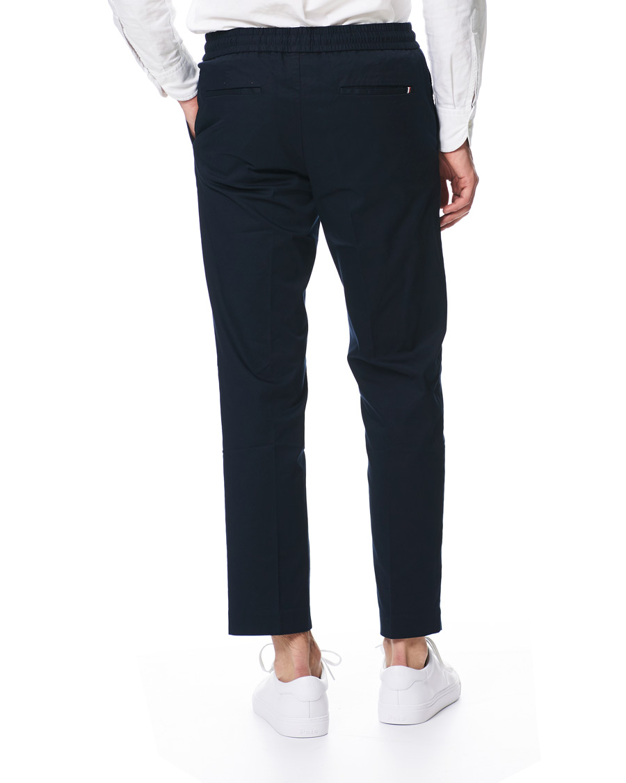 Herre | Bukser | Tommy Hilfiger | Summer Twill Flex Drawstring Trousers Desert Sky