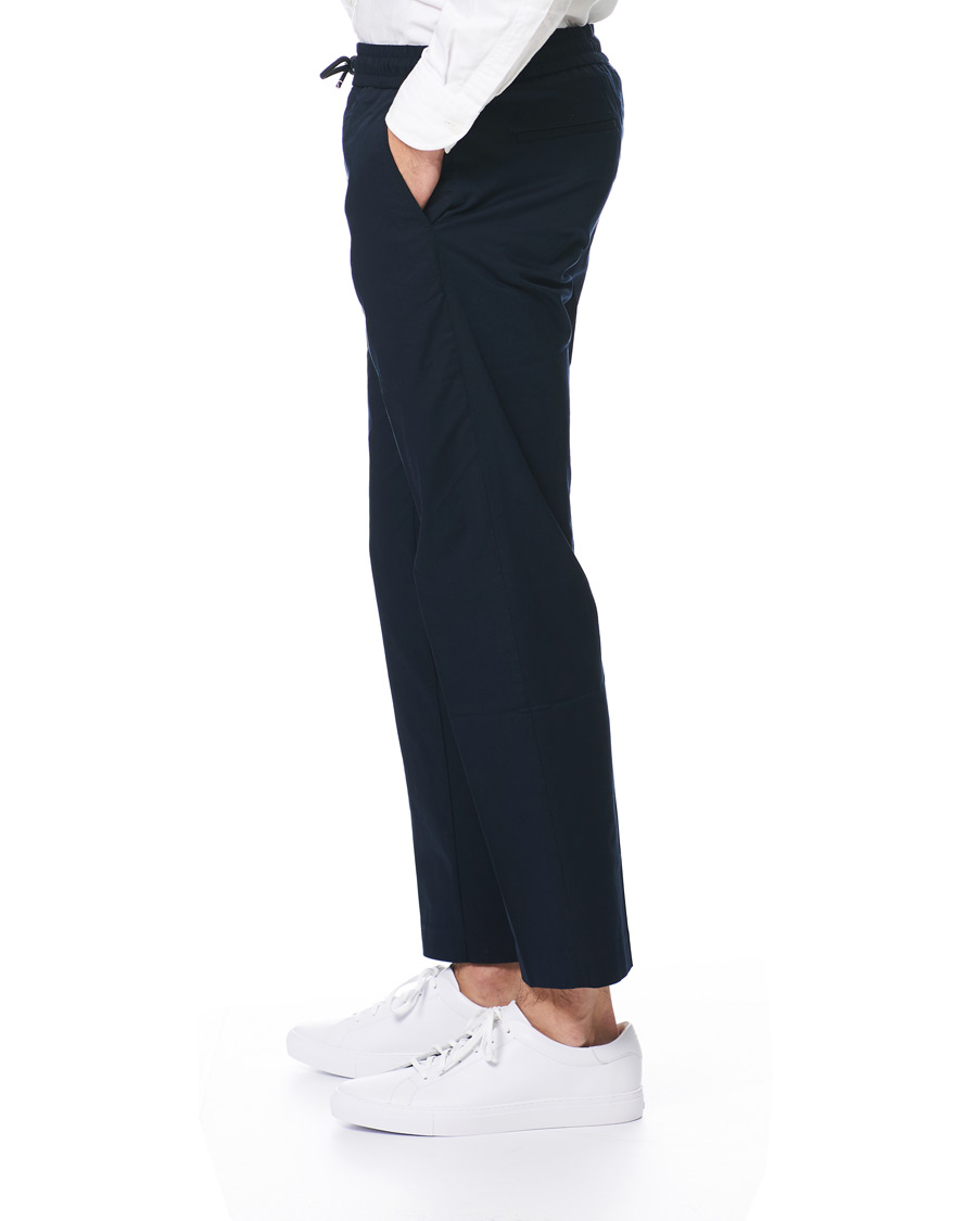 Herre | Bukser | Tommy Hilfiger | Summer Twill Flex Drawstring Trousers Desert Sky