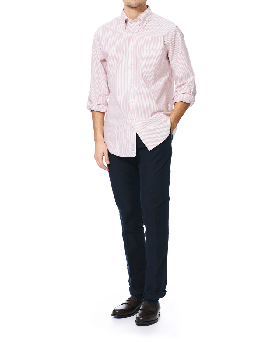 Herre | Skjorter | Brooks Brothers | Regent Fit Cotton Oxford Shirt Red/White