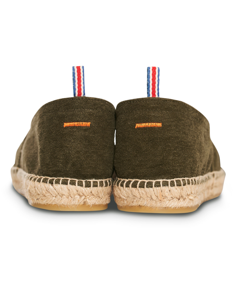 Herre | Castañer Pablo Washed Canvas Espadrilles Verde Musgo | Castañer | Pablo Washed Canvas Espadrilles Verde Musgo