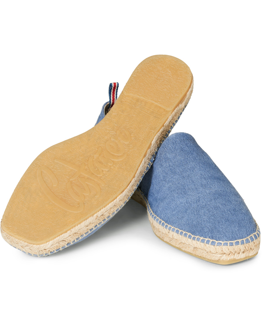 Herre | Castañer Pablo Washed Canvas Espadrilles Jeans Claro | Castañer | Pablo Washed Canvas Espadrilles Jeans Claro