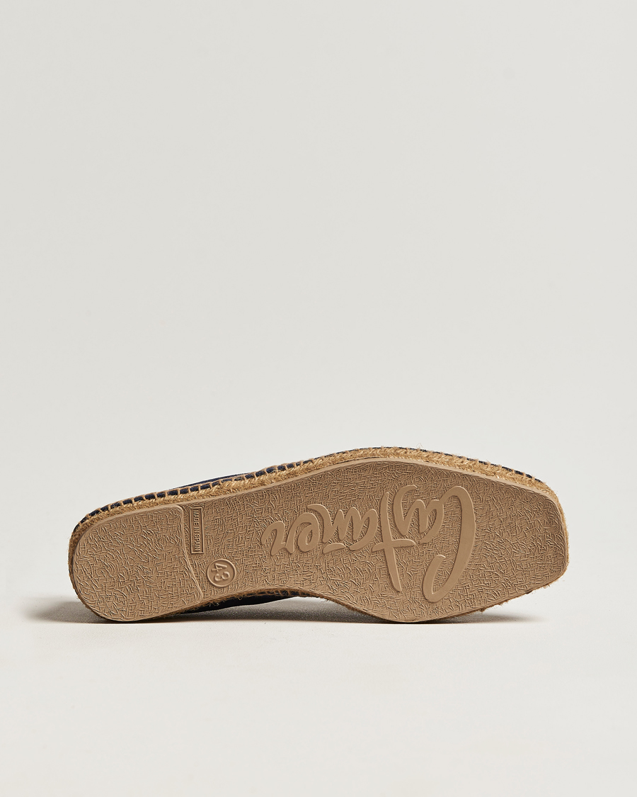 Herre | Castañer Pablo Casual Suede Espadrilles Azul Oscuro | Castañer | Pablo Casual Suede Espadrilles Azul Oscuro