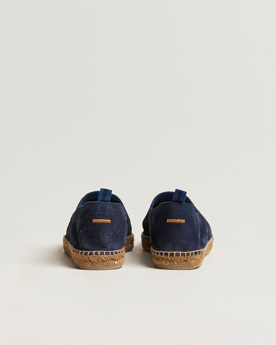 Herre | Castañer Pablo Casual Suede Espadrilles Azul Oscuro | Castañer | Pablo Casual Suede Espadrilles Azul Oscuro