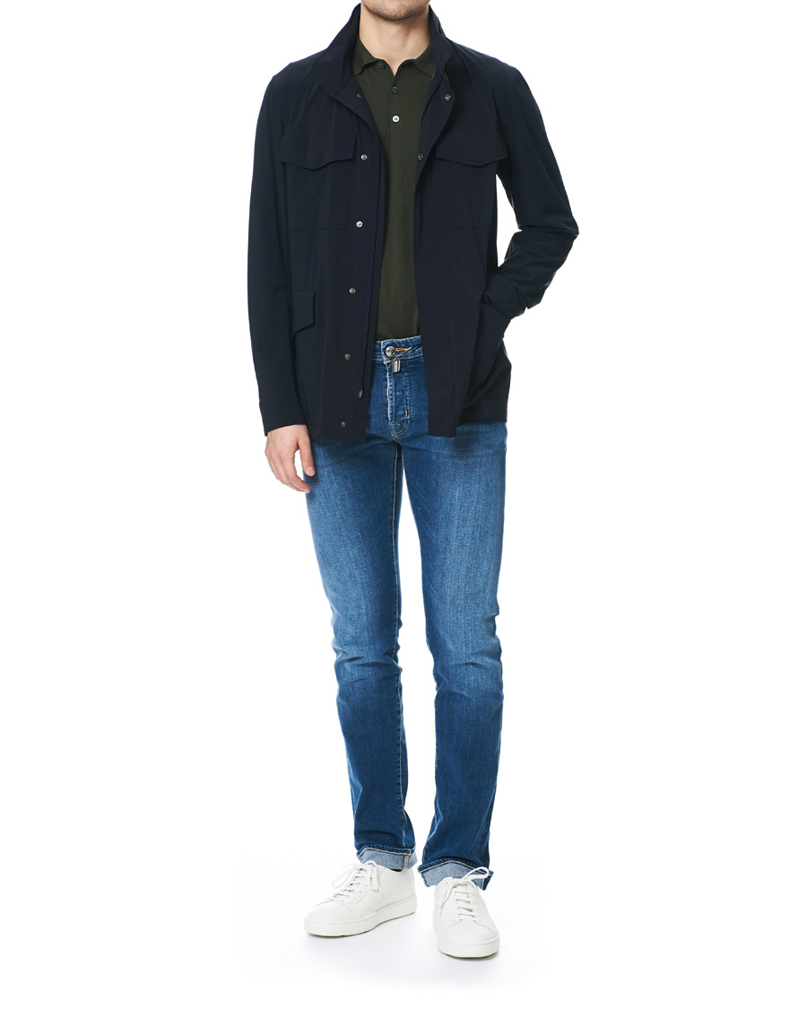 Herre | Jeans | Jacob Cohën | 622 Limited Edition Slim Fit Jeans Mid Blue