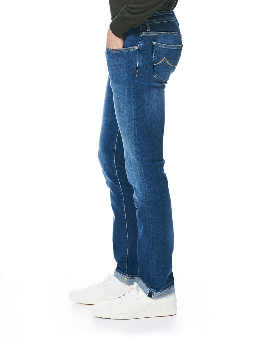 Herre | Jeans | Jacob Cohën | 622 Limited Edition Slim Fit Jeans Mid Blue