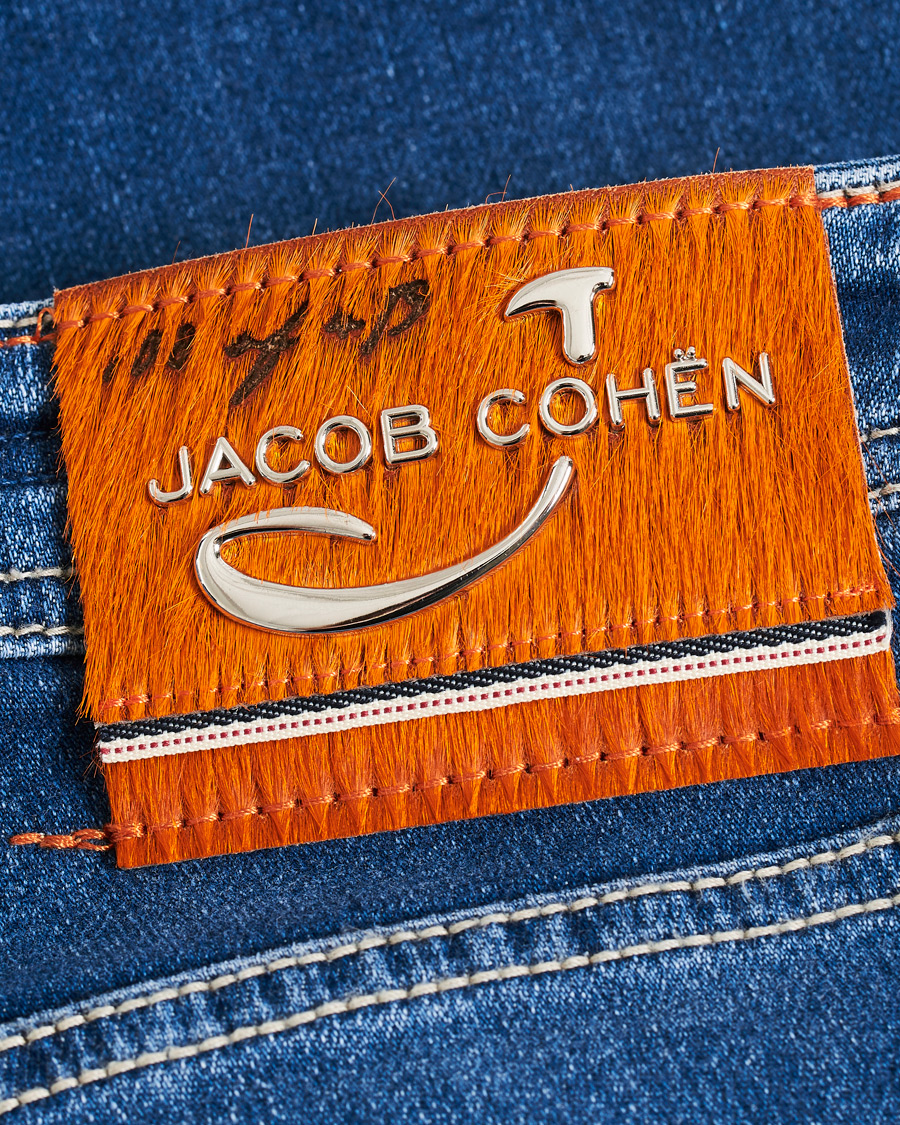 Herre | Jeans | Jacob Cohën | 622 Limited Edition Slim Fit Jeans Mid Blue