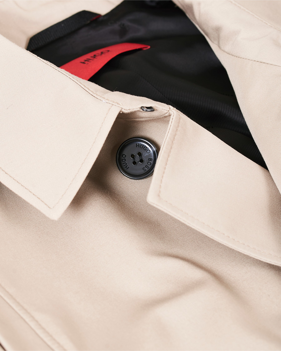Herre | Jakker | HUGO | Marden Trenchcoat Beige
