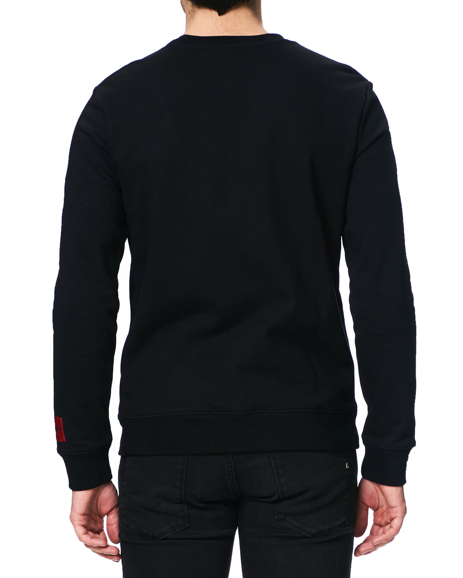 Herre | Gensere | HUGO | Deroes Printed Sweatshirt Black