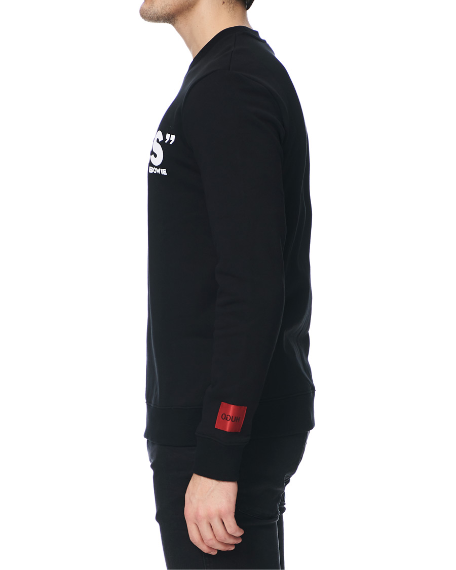 Herre | Gensere | HUGO | Deroes Printed Sweatshirt Black