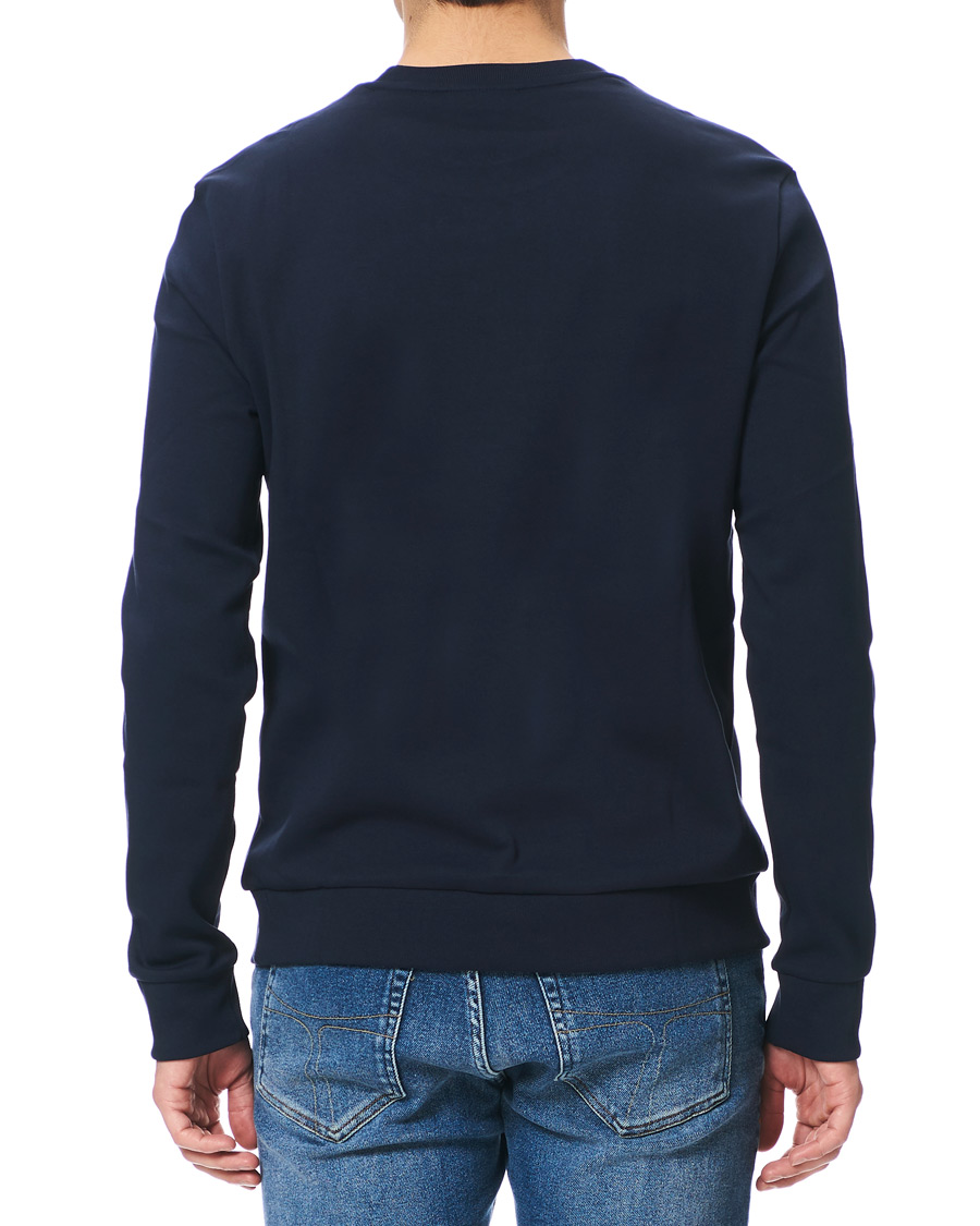 Herre | Gensere | HUGO | Dicago Crew Neck Logo Sweatshirt Dark Blue