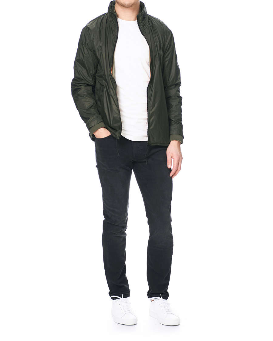 Herre | Jakker | BOSS ORANGE | BOSS Casual Zrock Featherweight Nylon Jacket Dark Green