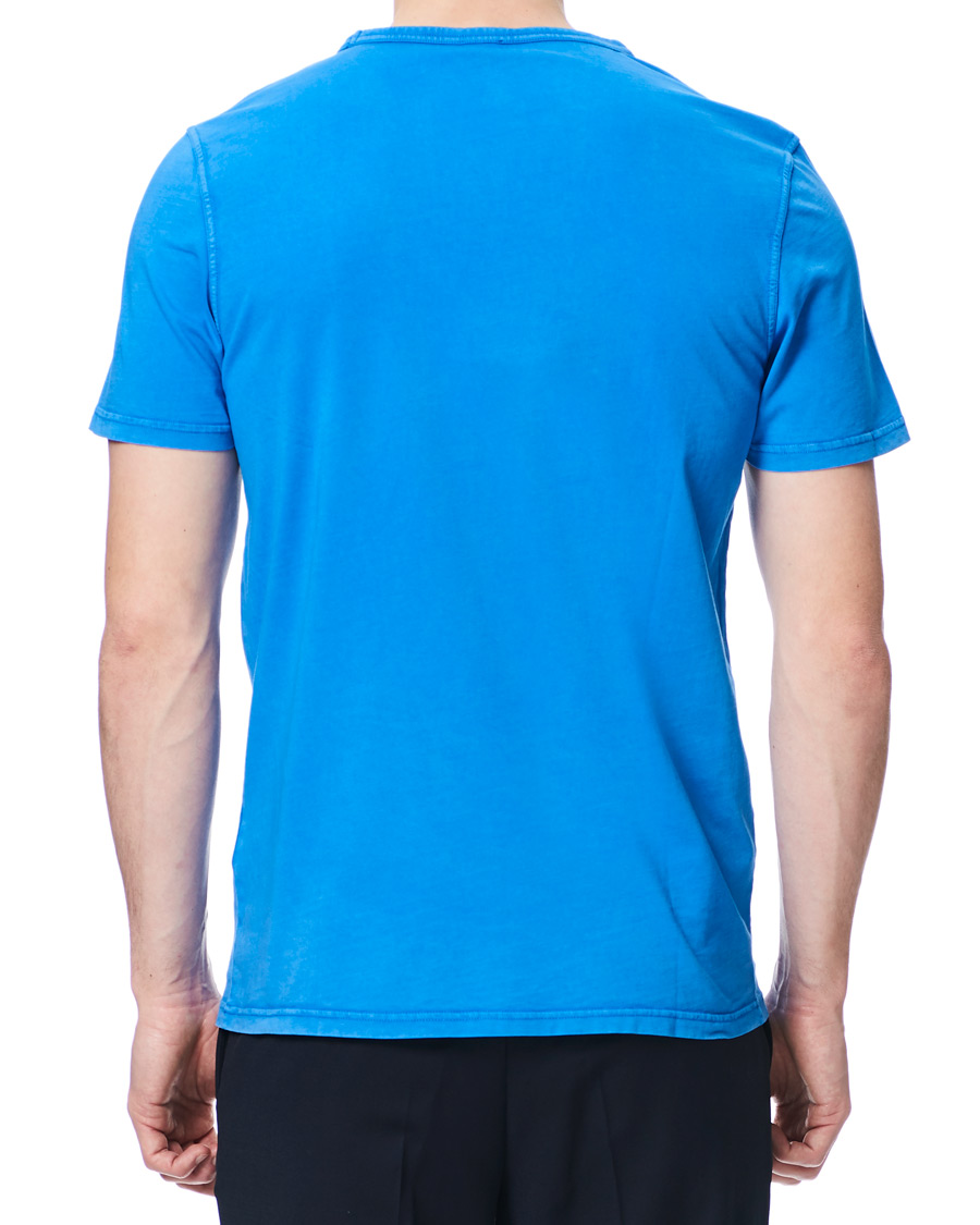 Herre | T-Shirts | BOSS ORANGE | BOSS Casual Tokks Garment Dyed Tee Light Blue
