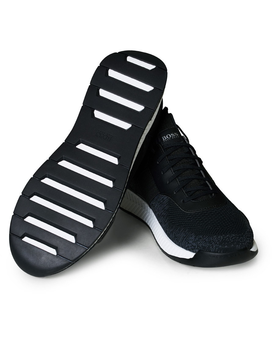 Herre | BOSS Titanium Running Sneaker Black | BOSS BLACK | BOSS Titanium Running Sneaker Black