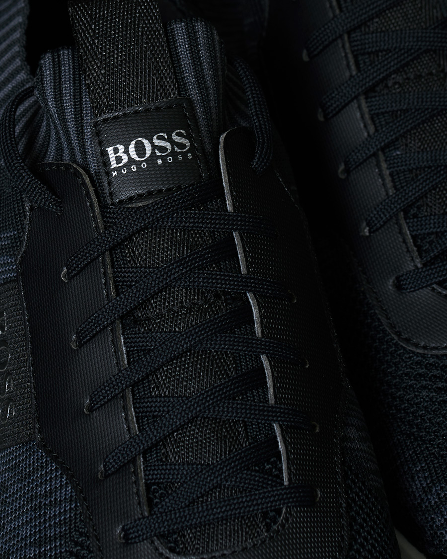 Herre | BOSS Titanium Running Sneaker Black | BOSS BLACK | BOSS Titanium Running Sneaker Black