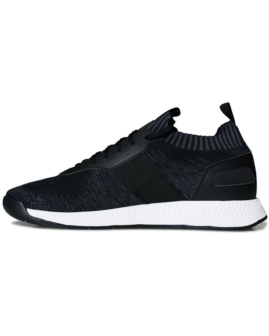 Herre | BOSS Titanium Running Sneaker Black | BOSS BLACK | BOSS Titanium Running Sneaker Black