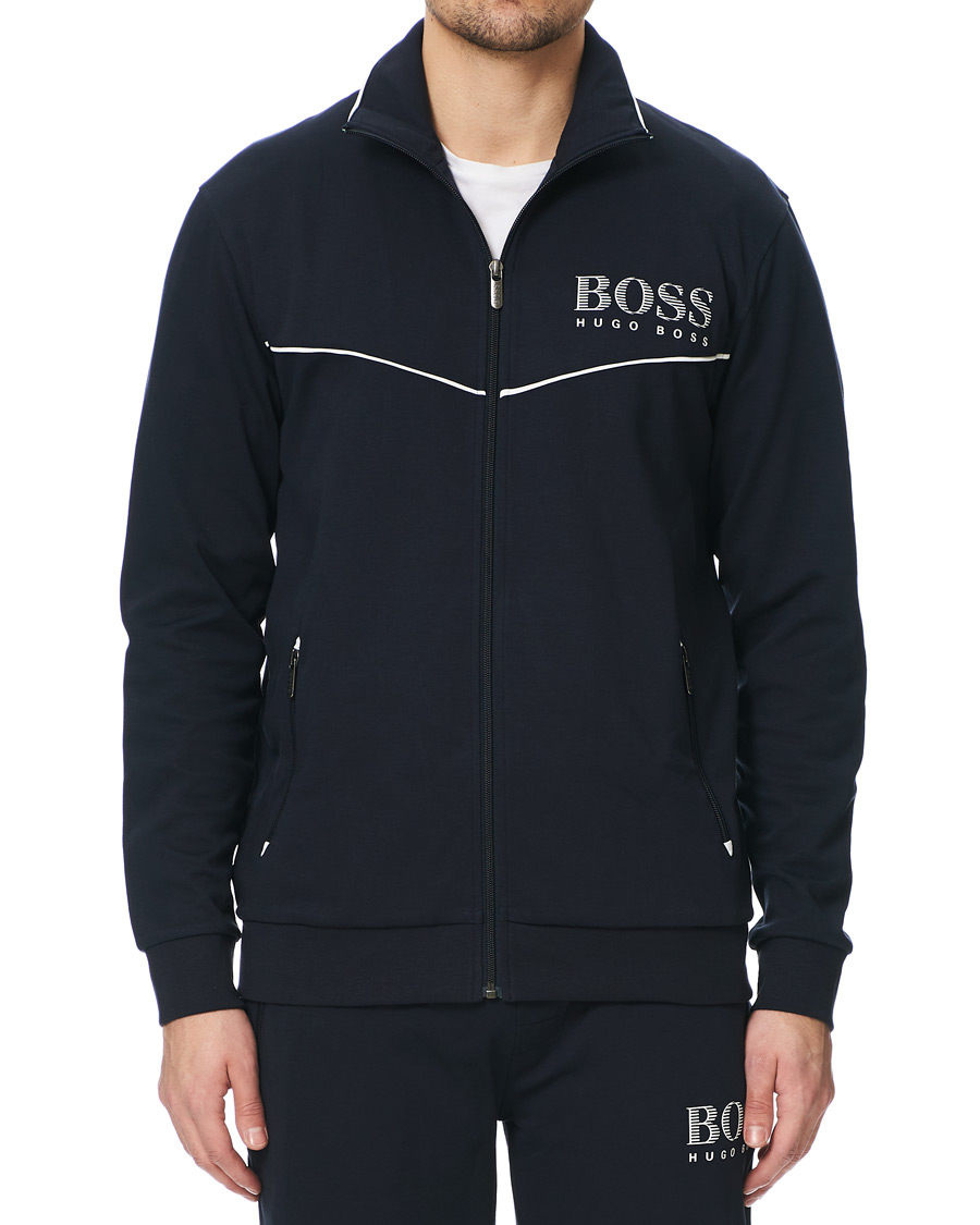 Herre | Gensere | BOSS BLACK | BOSS Tracksuit Full-Zip Jacket Navy