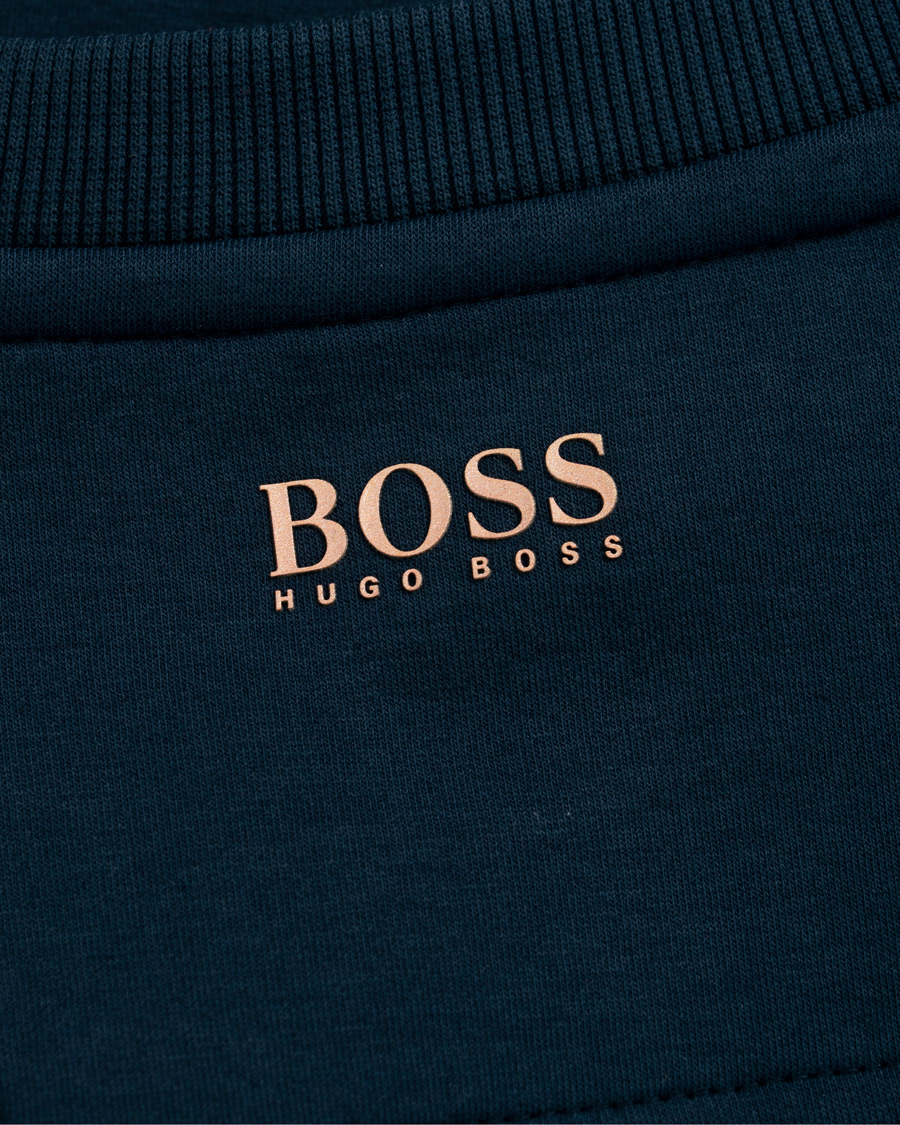 Herre | Gensere | BOSS GREEN | BOSS Athleisure Salbo Circle Sweatshirt Navy/Rosé Gold
