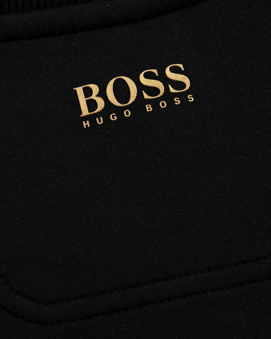 Herre | Gensere | BOSS GREEN | BOSS Athleisure Salbo Circle Sweatshirt Black/Gold