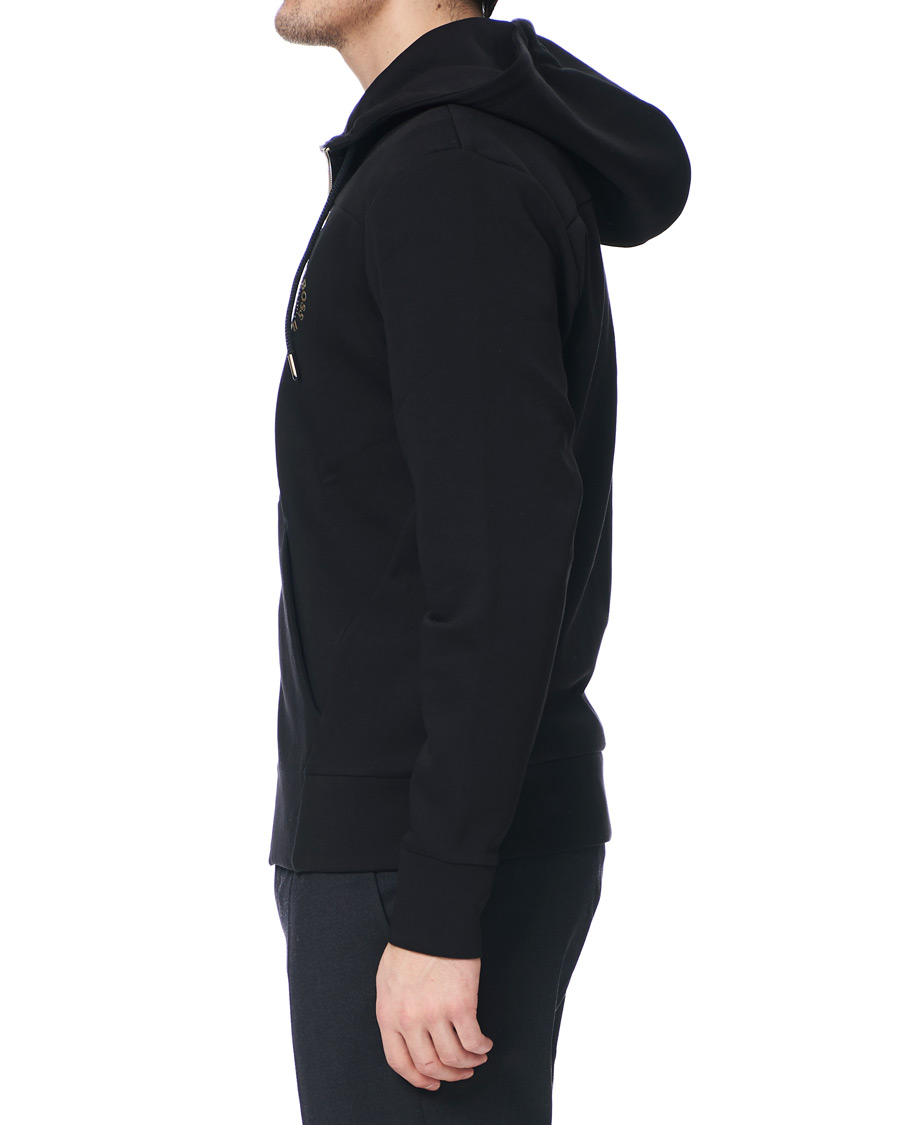 Herre | Gensere | BOSS GREEN | BOSS Athleisure Saggy Circle Full-Zip Hoodie Black/Gold