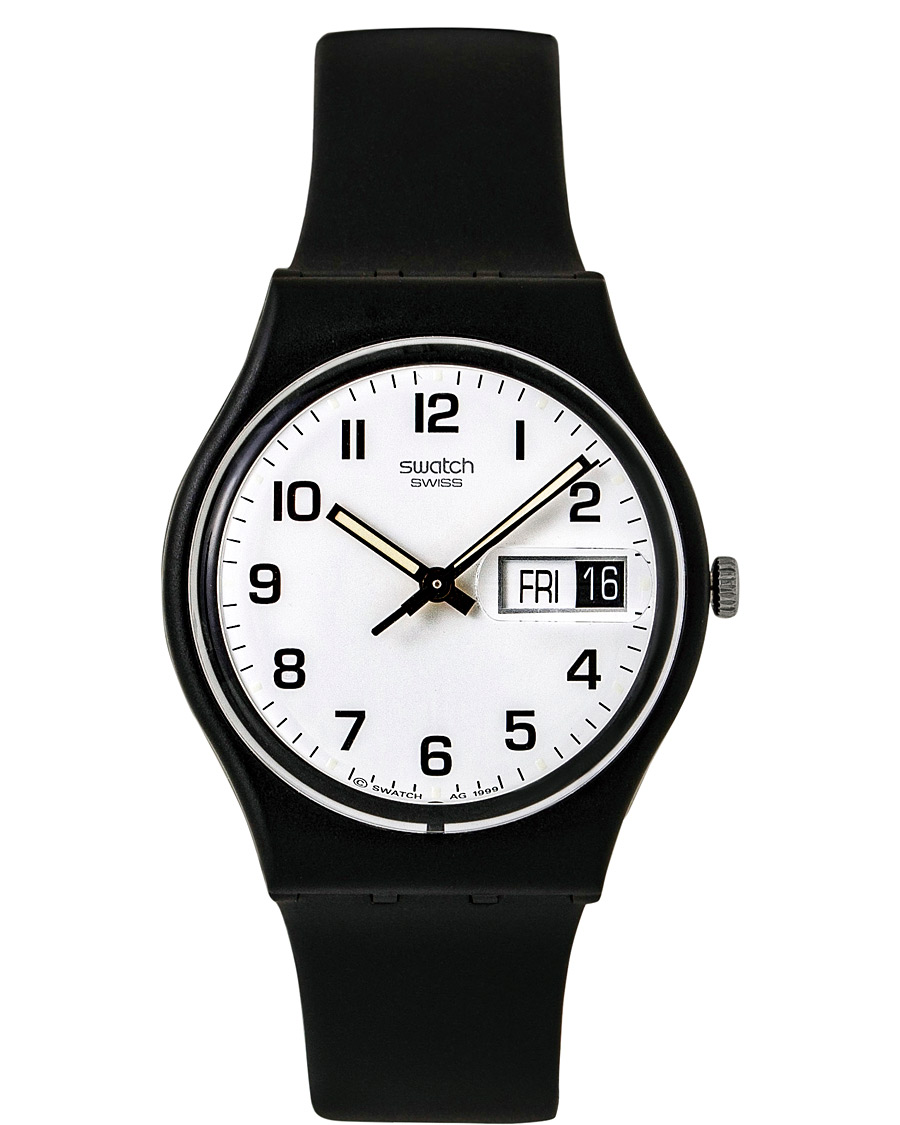 Herre | Swatch Once Again Black | Swatch | Once Again Black