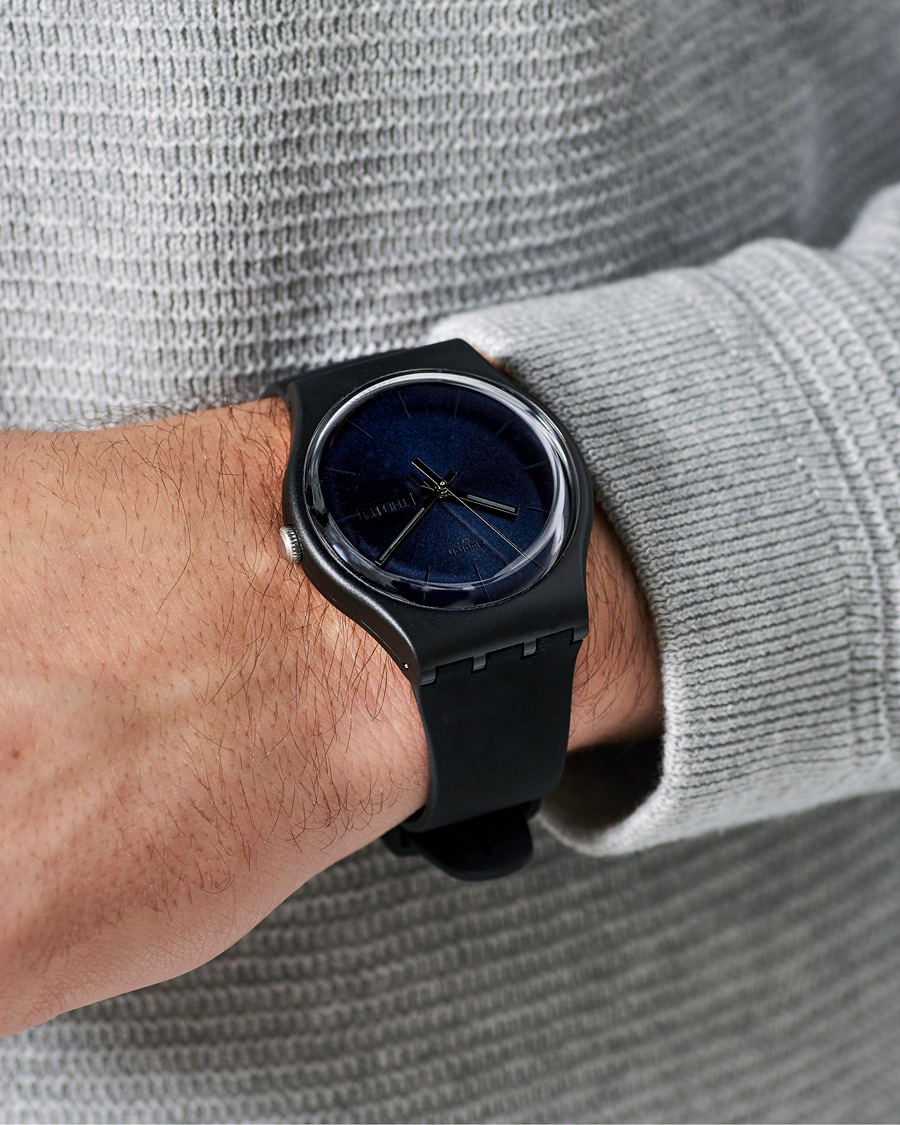 Herre | Swatch Black Rebel Black | Swatch | Black Rebel Black