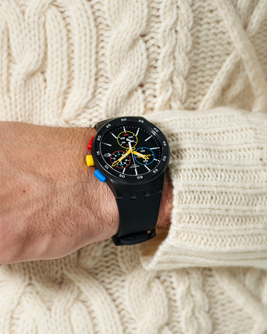 swatch black one