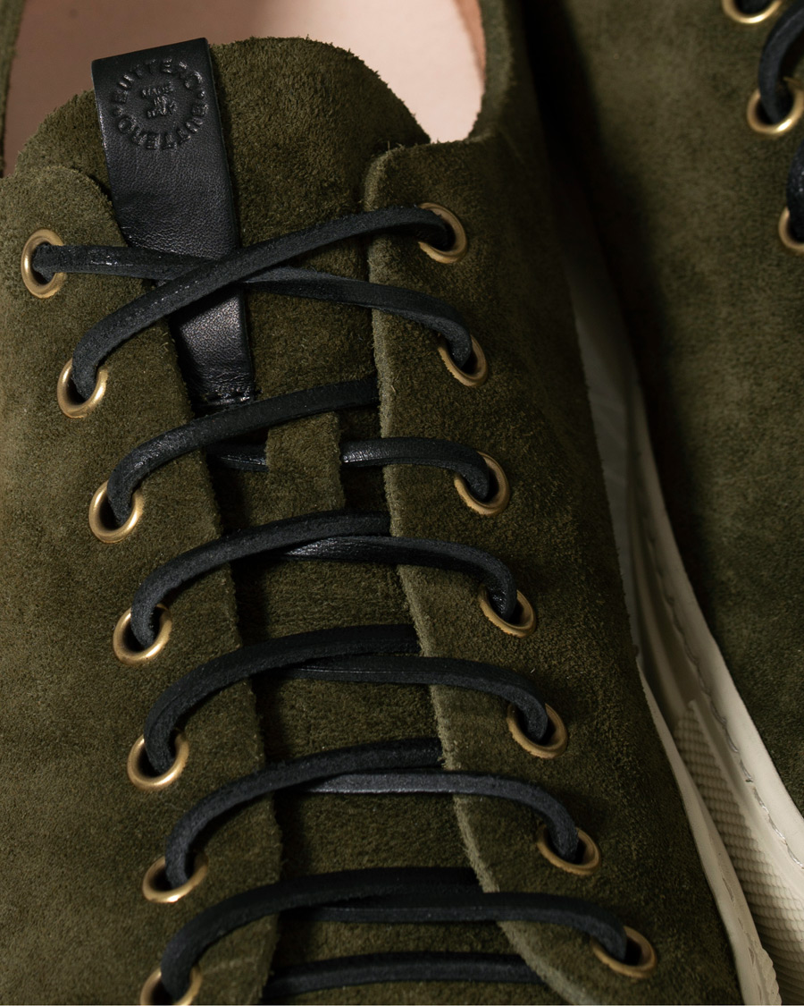 Herre | Buttero Suede Sneaker Green | Buttero | Suede Sneaker Green