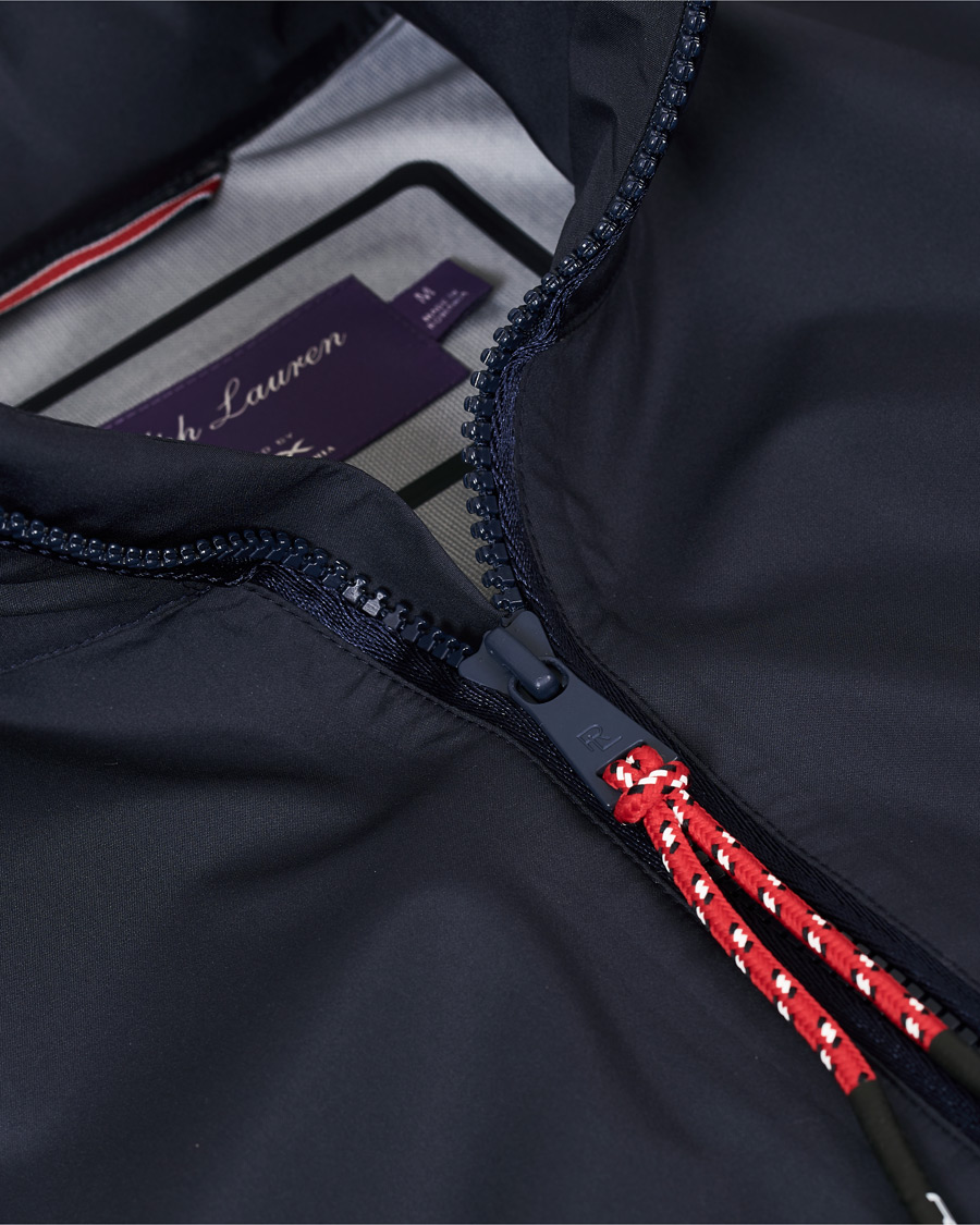 Herre | Jakker | Ralph Lauren Purple Label | Waterproof Nylon Jacket Chariman Navy