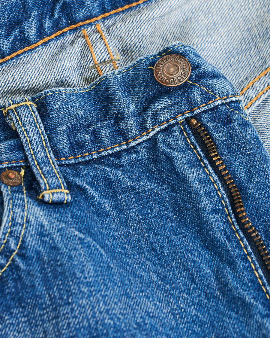 Herre | Jeans | orSlow | Tapered Fit 107 Selvedge Jeans Two Year Wash