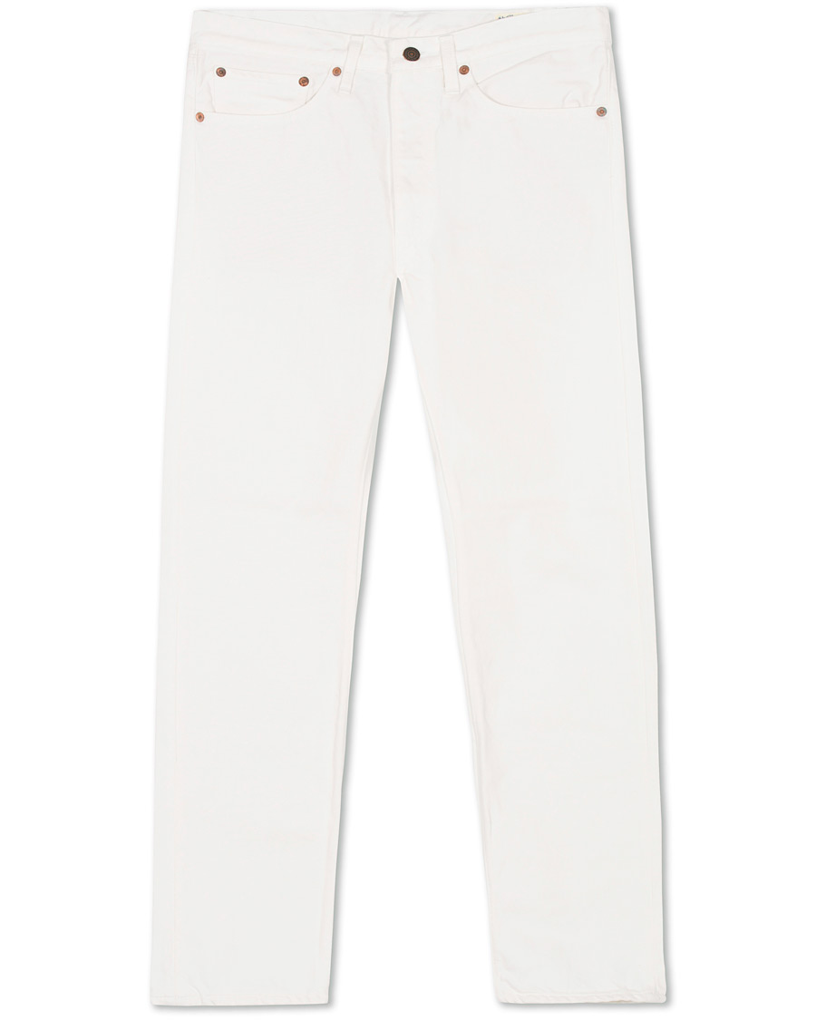 Herre | Jeans | orSlow | Tapered Fit 107 Jeans White