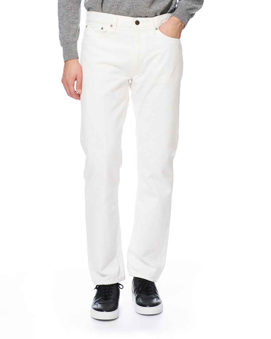 Herre | Jeans | orSlow | Tapered Fit 107 Jeans White
