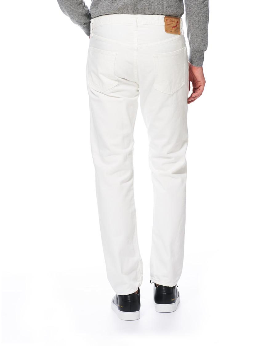 Herre | Jeans | orSlow | Tapered Fit 107 Jeans White