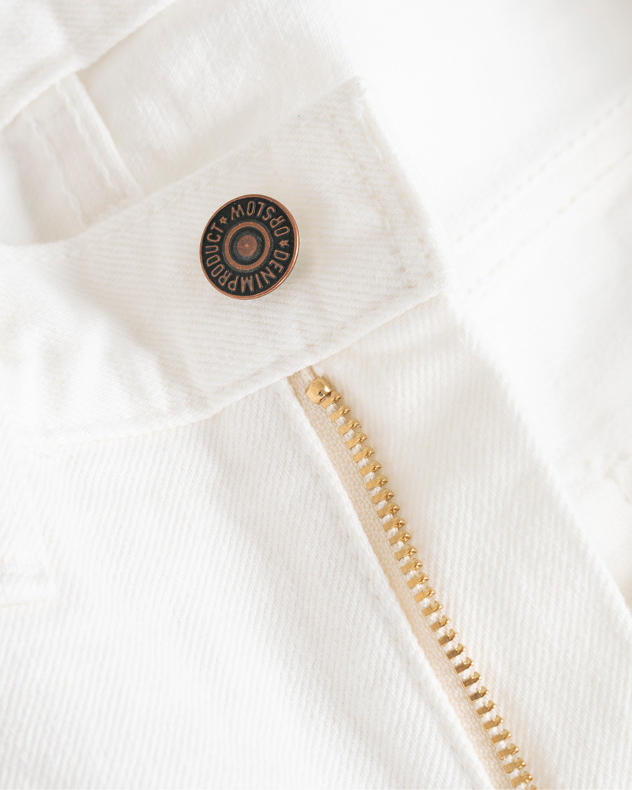 Herre | Jeans | orSlow | Tapered Fit 107 Jeans White