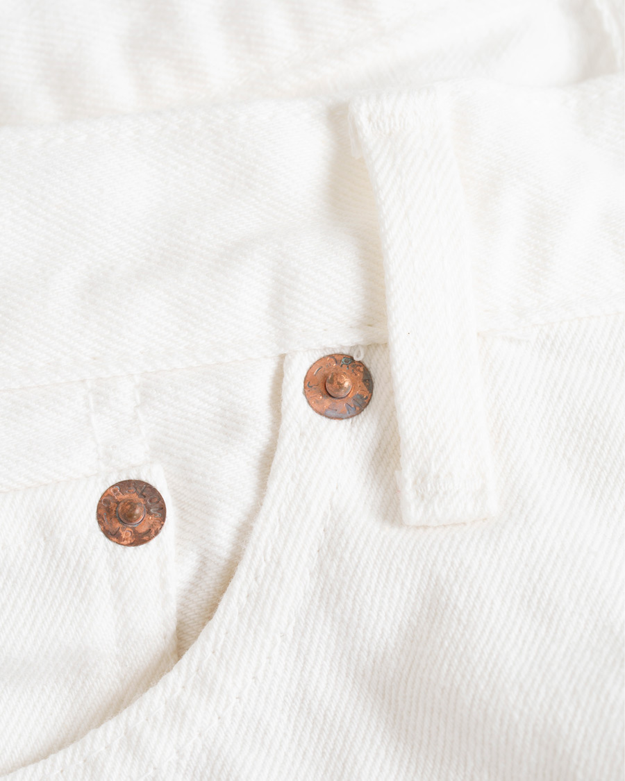 Herre | Jeans | orSlow | Tapered Fit 107 Jeans White