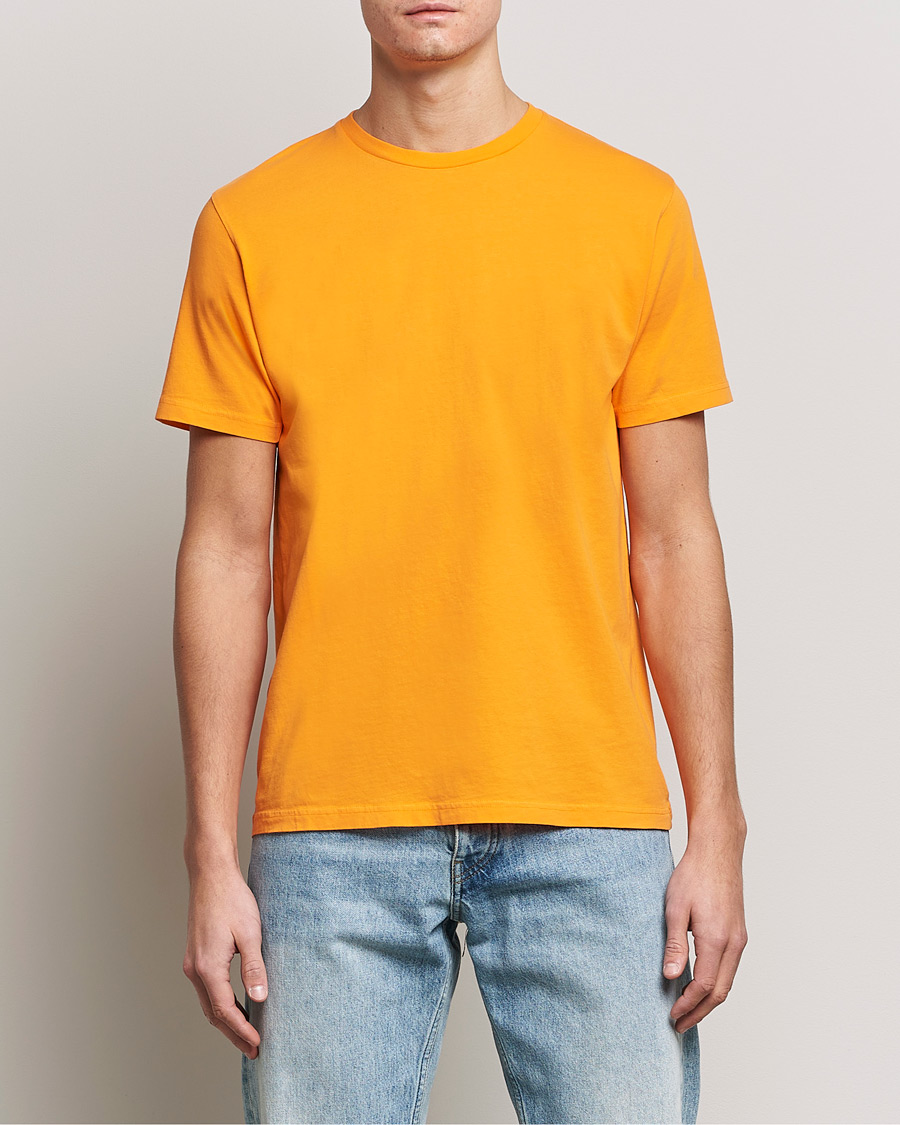 Herre | T-Shirts | Colorful Standard | Classic Organic T-Shirt Sunny Orange