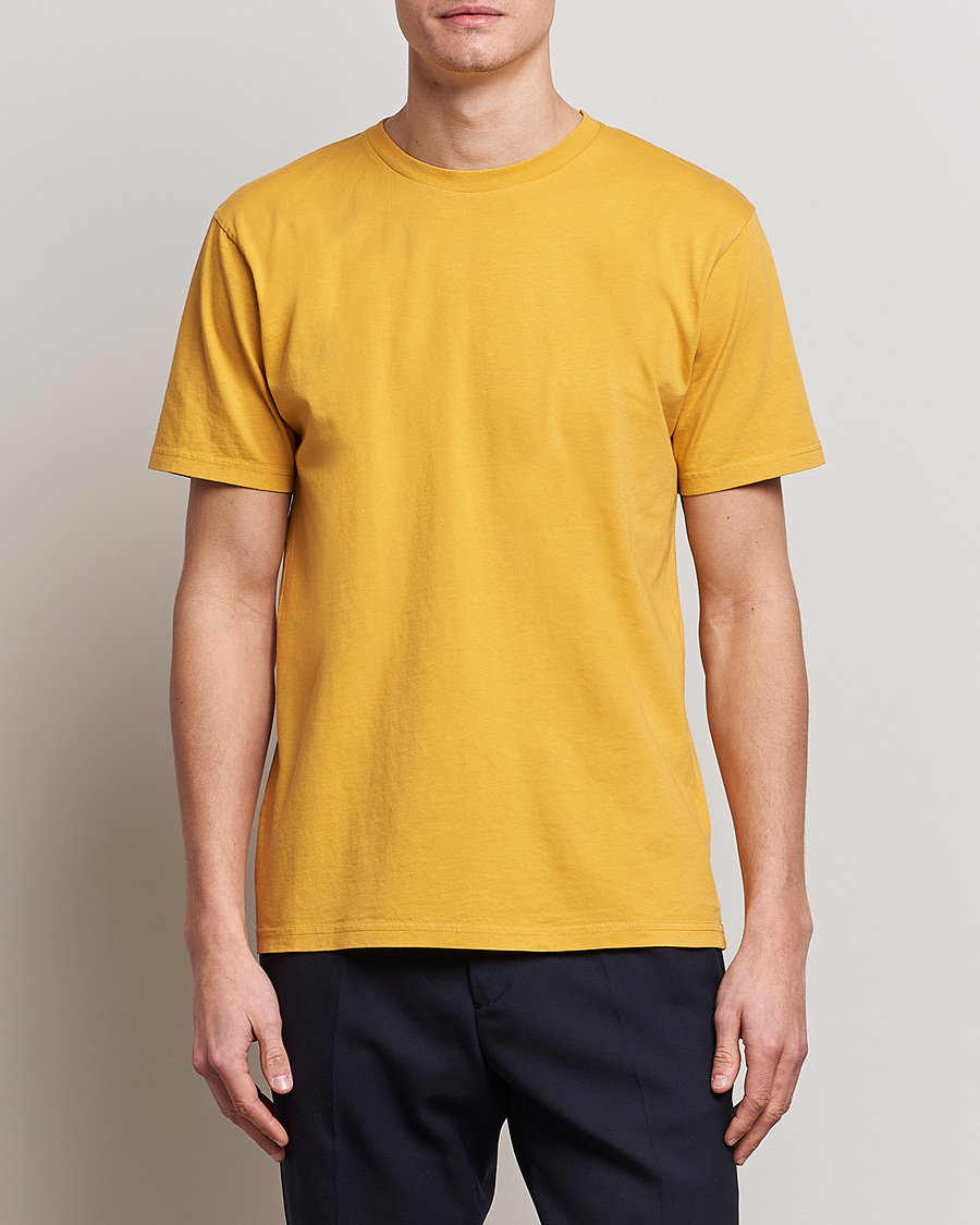 Herre | Basics | Colorful Standard | Classic Organic T-Shirt Burned Yellow