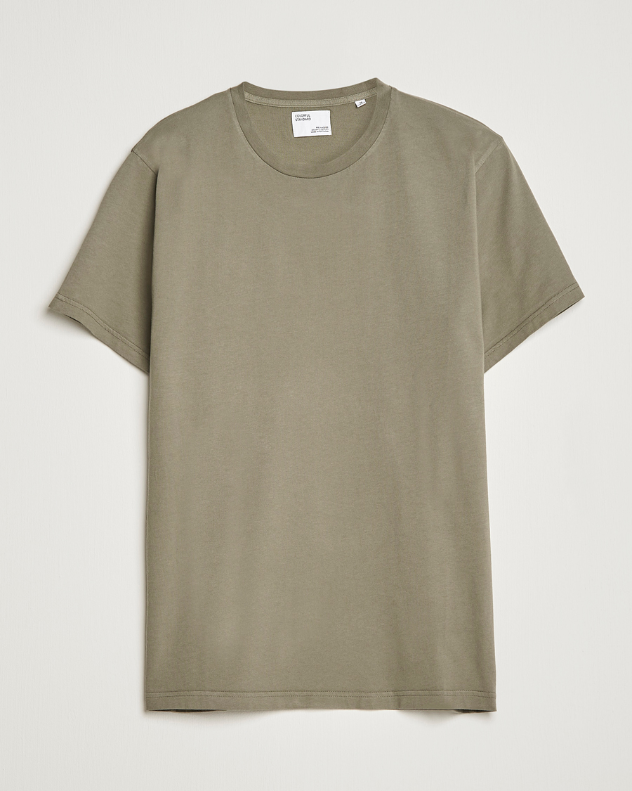 Herre | T-Shirts | Colorful Standard | Classic Organic T-Shirt Dusty Olive