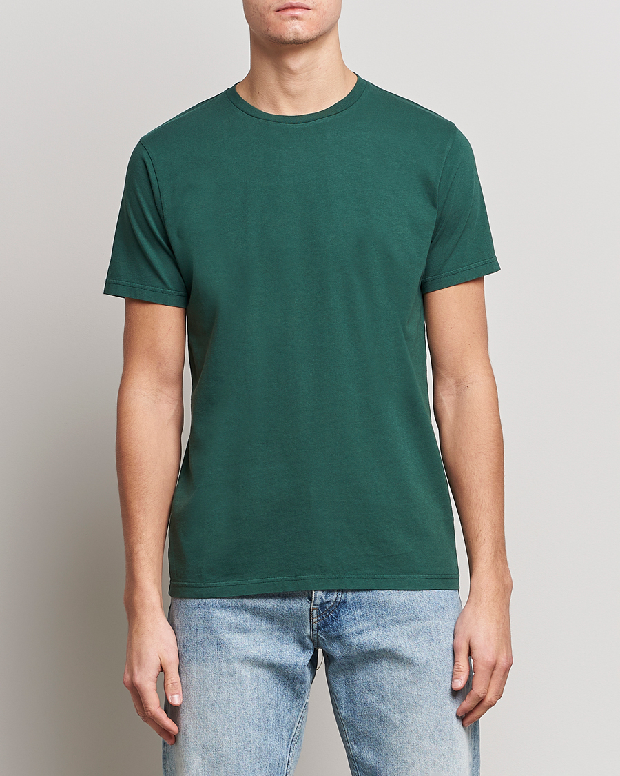 Herre | T-Shirts | Colorful Standard | Classic Organic T-Shirt Emerald Green
