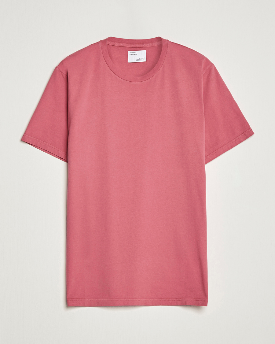 Herre | T-Shirts | Colorful Standard | Classic Organic T-Shirt Raspberry Pink