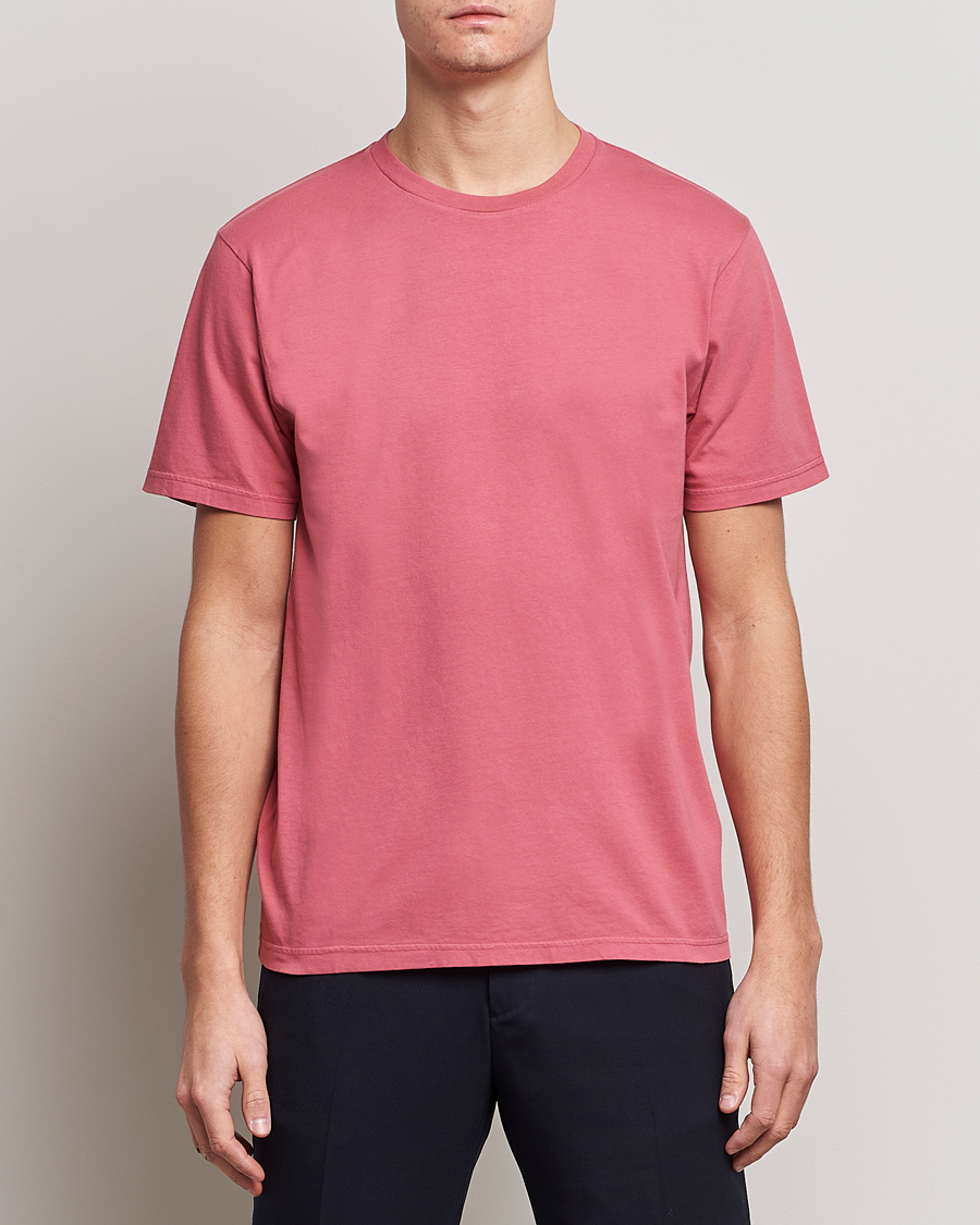 Herre | T-Shirts | Colorful Standard | Classic Organic T-Shirt Raspberry Pink