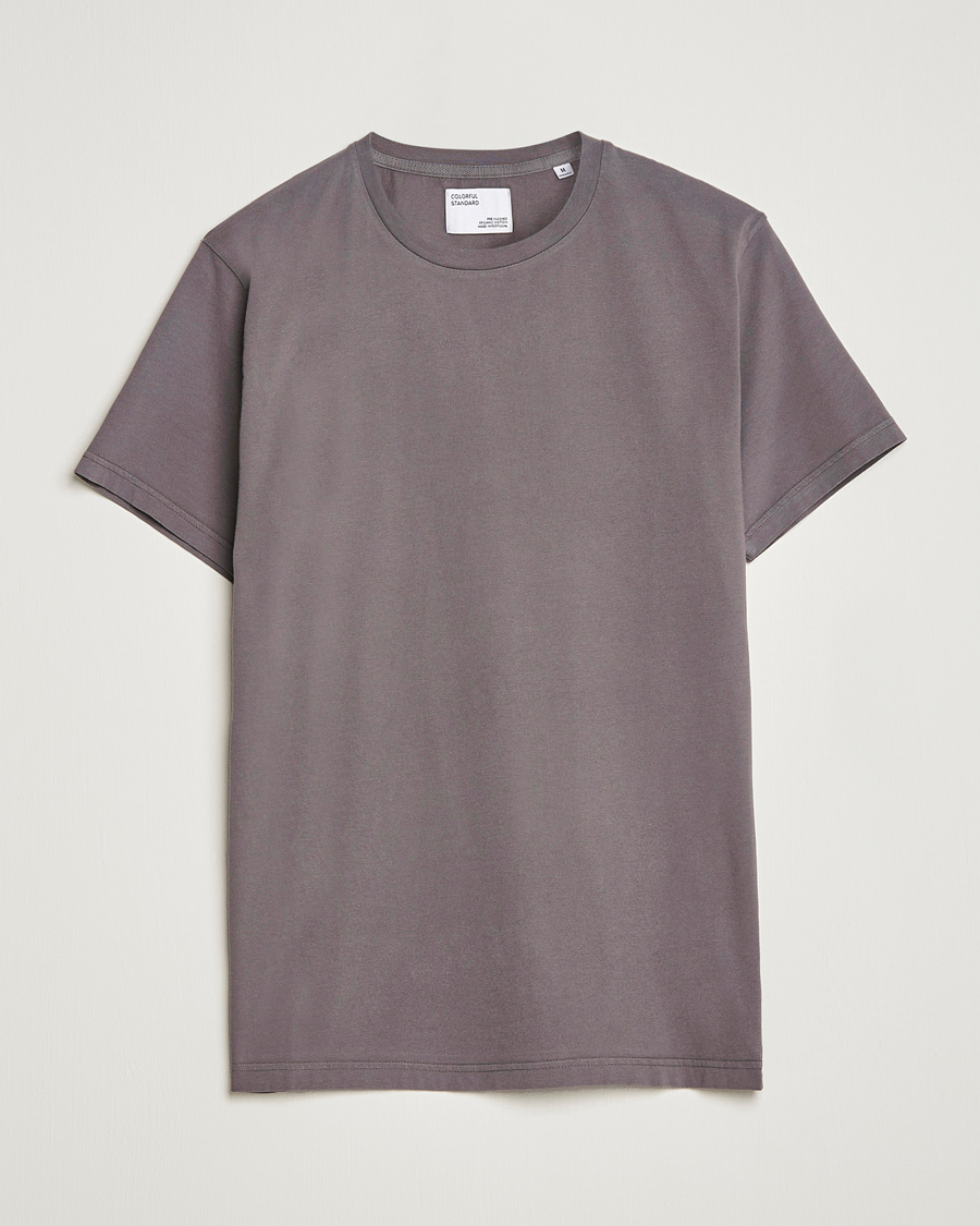 Herre | T-Shirts | Colorful Standard | Classic Organic T-Shirt Storm Grey