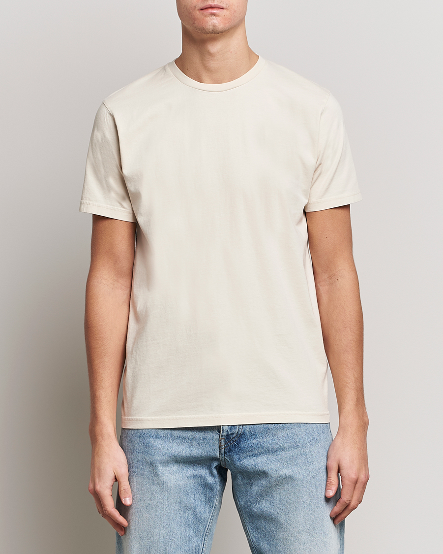Herre | T-Shirts | Colorful Standard | Classic Organic T-Shirt Ivory White