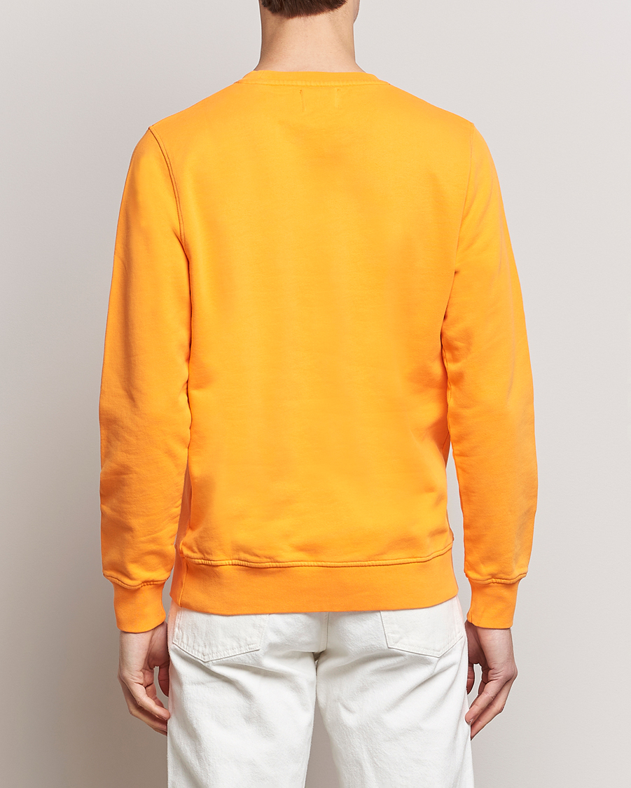 Herre | Gensere | Colorful Standard | Classic Organic Crew Neck Sweat Sunny Orange