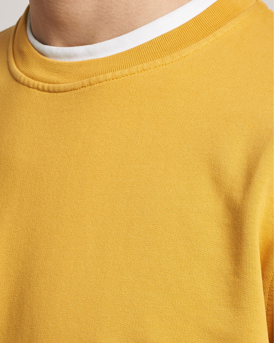 Herre | Gensere | Colorful Standard | Classic Organic Crew Neck Sweat Burned Yellow