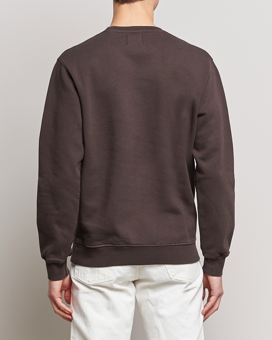 Herre | Gensere | Colorful Standard | Classic Organic Crew Neck Sweat Coffee Brown