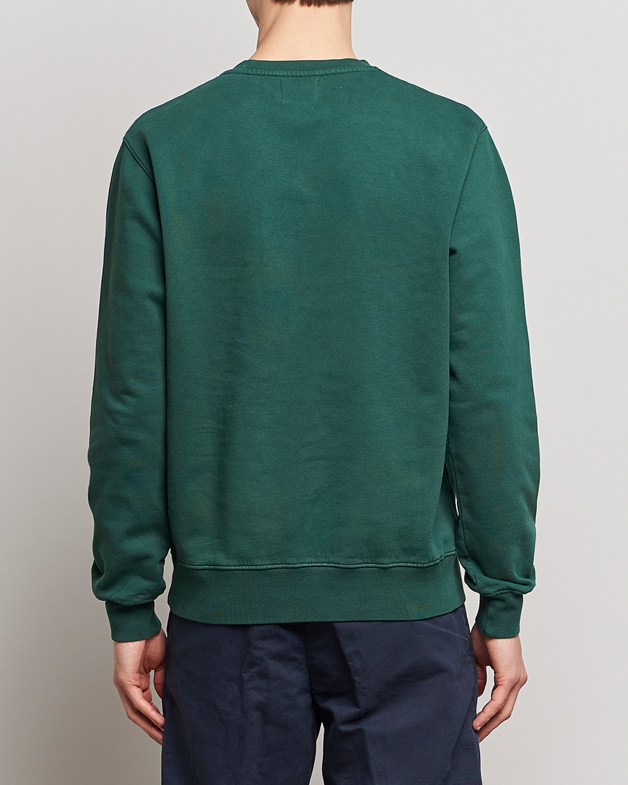 Herre | Gensere | Colorful Standard | Classic Organic Crew Neck Sweat Emerald Green